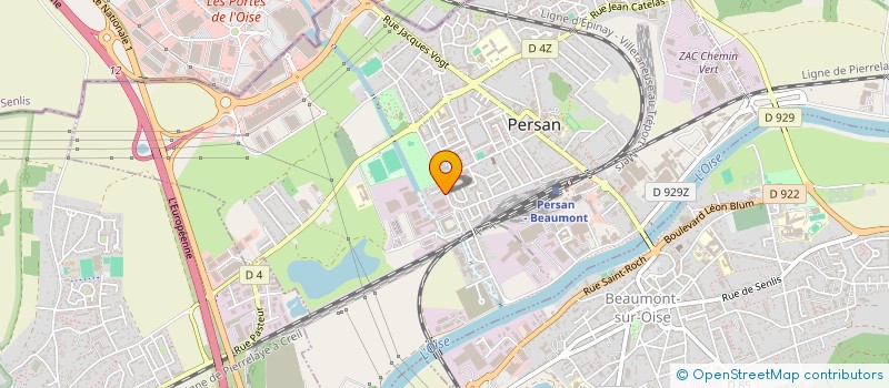 localisation de l'entreprise MADAME ELODIE YRABE  PERSAN