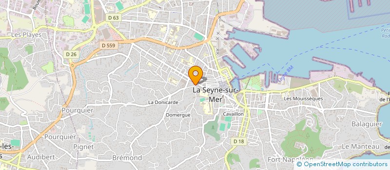 localisation de l'entreprise MADAME ELODIE ZAGNOLI à LA SEYNE-SUR-MER