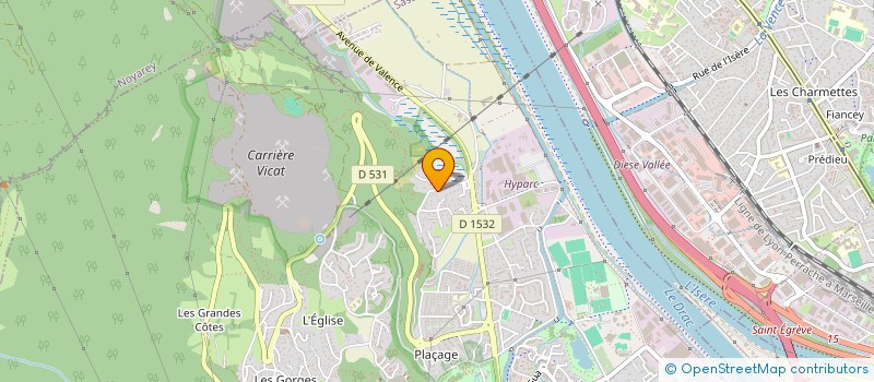 localisation de l'entreprise MADAME ELODIE ZANOUDA à SASSENAGE