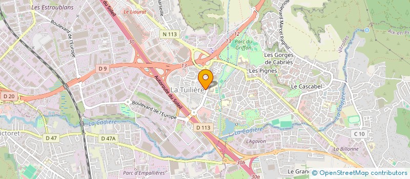 localisation de l'entreprise MADAME ELODIE ZITTOUN  VITROLLES