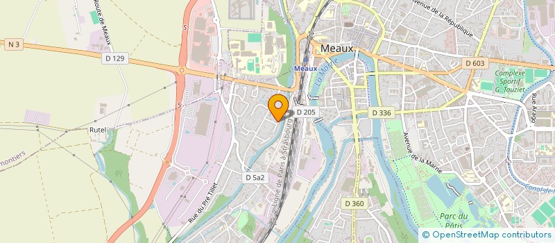 localisation de l'entreprise MADAME ELODIE ZOCLY  VILLENOY