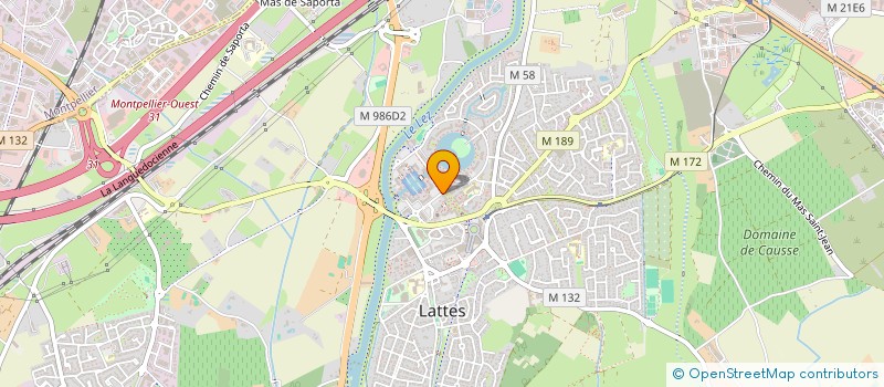 localisation de l'entreprise MADAME ELODY CANADAS  LATTES