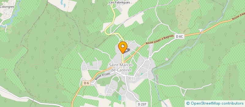 localisation de l'entreprise MADAME ELODY DEL PUPPO  CONNAUX