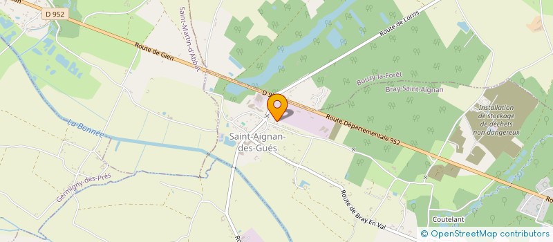 localisation de l'entreprise MADAME ELODY GUIDOUX à BRAY-SAINT-AIGNAN