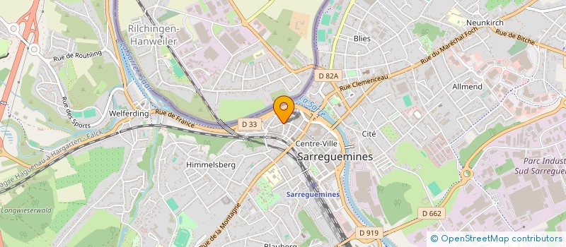 localisation de l'entreprise MADAME ELOIDE WILSIUS  SARREGUEMINES