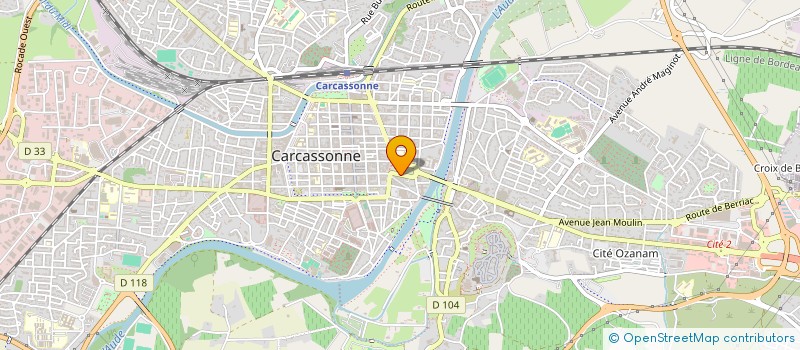 localisation de l'entreprise MADAME ELOINE FERNANDEZ à CARCASSONNE