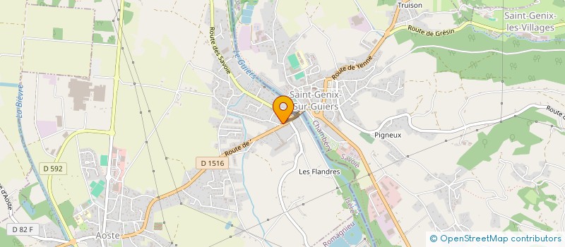 localisation de l'entreprise MADAME ELOISE ANDRADA  AOSTE