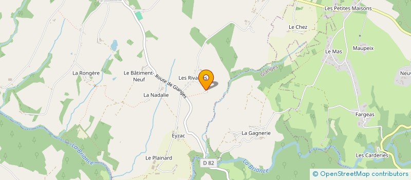localisation de l'entreprise MADAME ELOISE AUBRY à SAINT-GENEST-SUR-ROSELLE