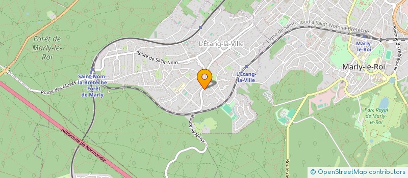 localisation de l'entreprise MADAME ELOISE BAIGET à L'ETANG-LA-VILLE