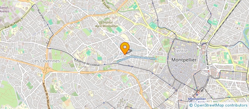 localisation de l'entreprise MADAME ELOISE BAUD  MONTPELLIER