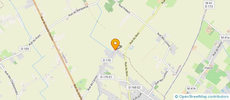 localisation de l'entreprise MADAME ELOISE BAYLE  NEUVE-CHAPELLE