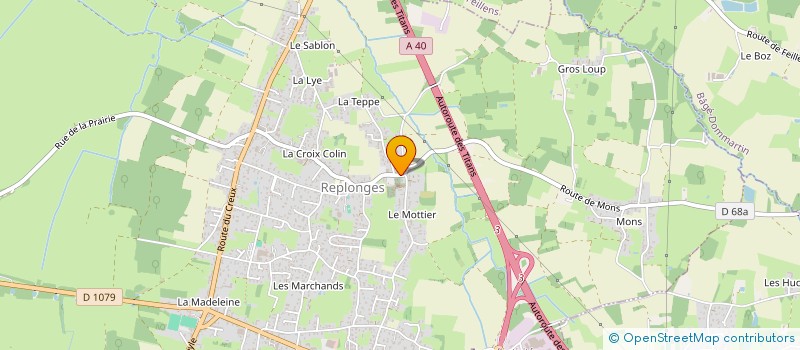 localisation de l'entreprise MADAME ELOISE BERARD à REPLONGES