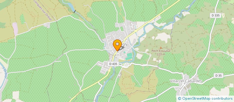 localisation de l'entreprise MADAME ELOISE BERGER  VILLEGLY