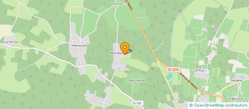 localisation de l'entreprise MADAME ELOISE BLANC  SAINT-LAURENT-MEDOC