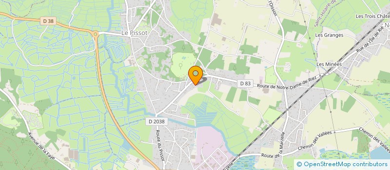 localisation de l'entreprise MADAME ELOISE BONNAMY  SAINT-HILAIRE-DE-RIEZ