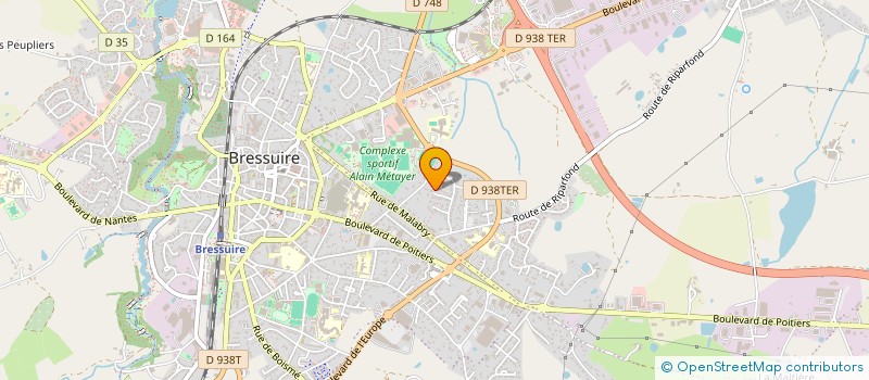 localisation de l'entreprise MADAME ELOISE BOTON  BRESSUIRE