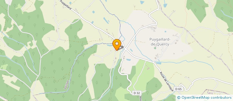 localisation de l'entreprise MADAME ELOISE BURET  PUYGAILLARD-DE-QUERCY