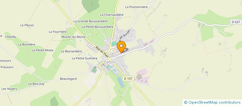 localisation de l'entreprise MADAME ELOISE BUTEZ à CETON