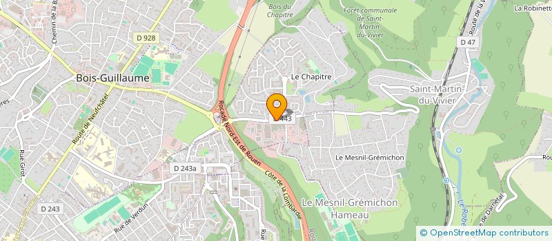 localisation de l'entreprise MADAME ELOISE CACHAU  BIHOREL