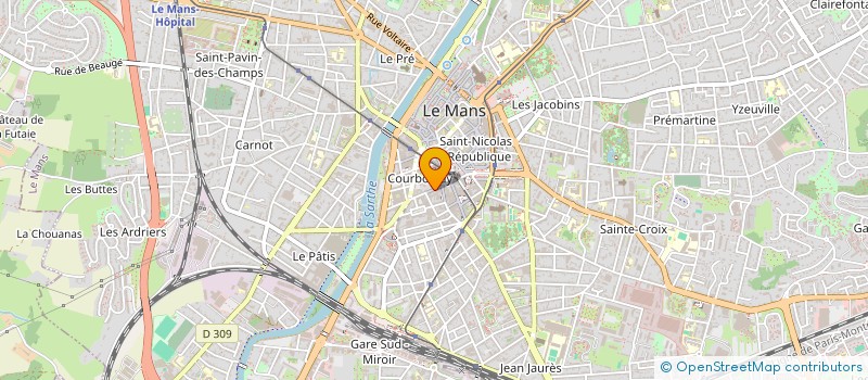 localisation de l'entreprise MADAME ELOISE CANARD  LE MANS