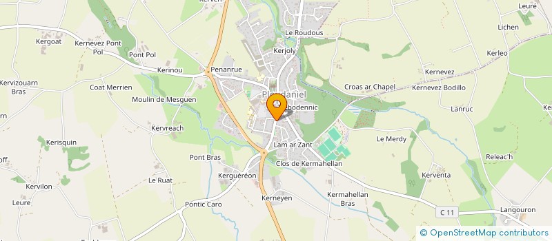 localisation de l'entreprise MADAME ELOISE CHARLIER  PLOUDANIEL