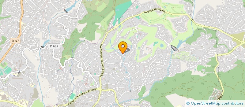 localisation de l'entreprise MADAME ELOISE CHUPIN  SAINT-RAPHAEL