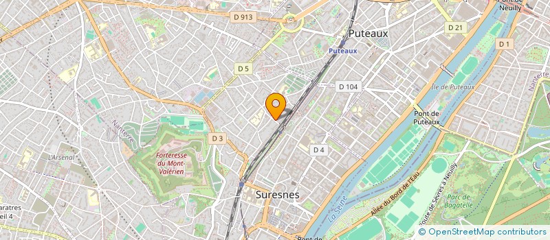 localisation de l'entreprise MADAME ELOISE CLEMENT à SURESNES