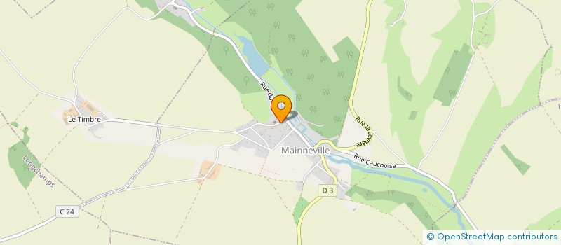 localisation de l'entreprise MADAME ELOISE COGOLLOR  PERRIERS-SUR-ANDELLE