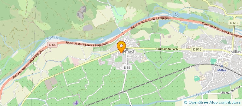 localisation de l'entreprise MADAME ELOISE COLLOMBE  NEFIACH