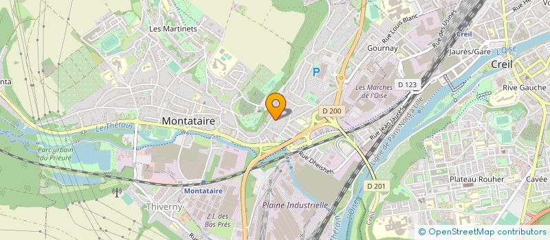 localisation de l'entreprise MADAME ELOISE COLPIN  MONTATAIRE