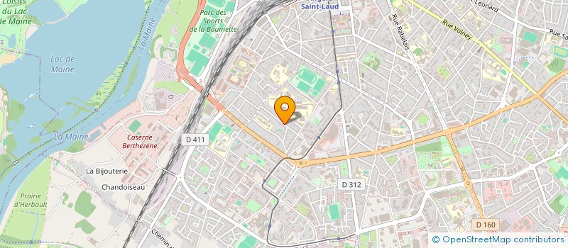 localisation de l'entreprise MADAME ELOISE DELLOZCOUR à ANGERS