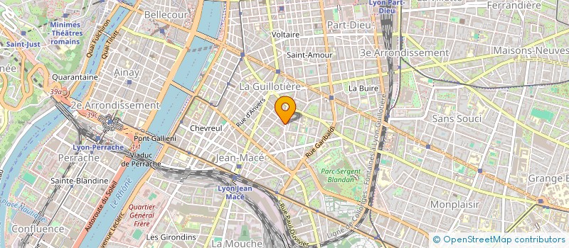 localisation de l'entreprise MADAME ELOISE DESSERPRIT  LYON