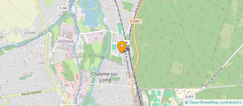 localisation de l'entreprise MADAME ELOISE DEVILLE à CHALETTE-SUR-LOING