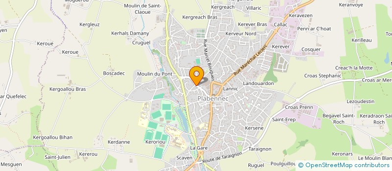 localisation de l'entreprise MADAME ELOISE DIETSCH  PLABENNEC