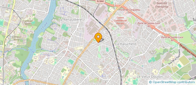 localisation de l'entreprise MADAME ELOISE DUFRENNE  NANTES