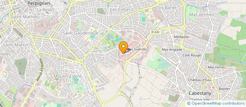 localisation de l'entreprise MADAME ELOISE DURAND  CABESTANY