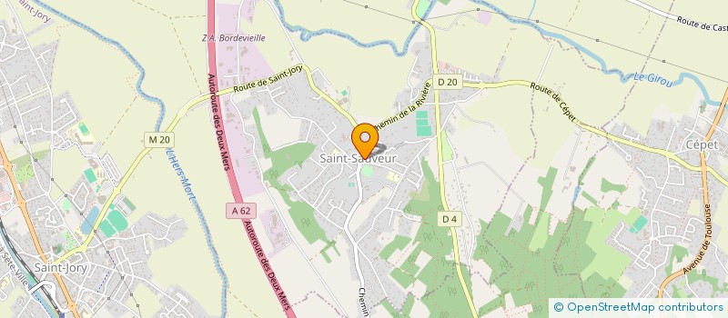 localisation de l'entreprise MADAME ELOISE ESTAQUE  SAINT-SAUVEUR