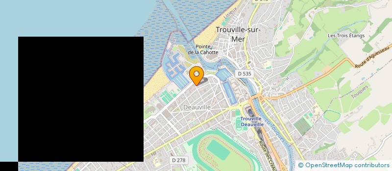 localisation de l'entreprise MADAME ELOISE EVAIN  DEAUVILLE