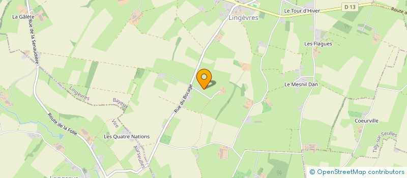 localisation de l'entreprise MADAME ELOISE FINEL  AURSEULLES