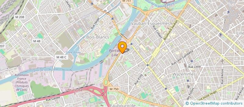 localisation de l'entreprise MADAME ELOISE FLORQUIN à LILLE