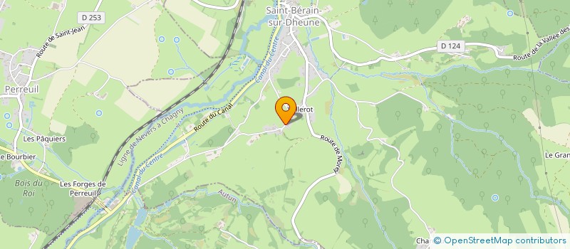 localisation de l'entreprise MADAME ELOISE FOLLOT  SAINT-BERAIN-SUR-DHEUNE