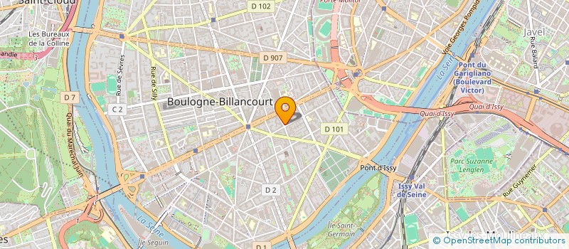 localisation de l'entreprise MADAME ELOISE FOSSEY à BOULOGNE BILLANCOURT