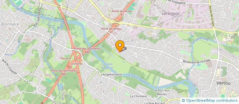 localisation de l'entreprise MADAME ELOISE FOUCART  VERTOU