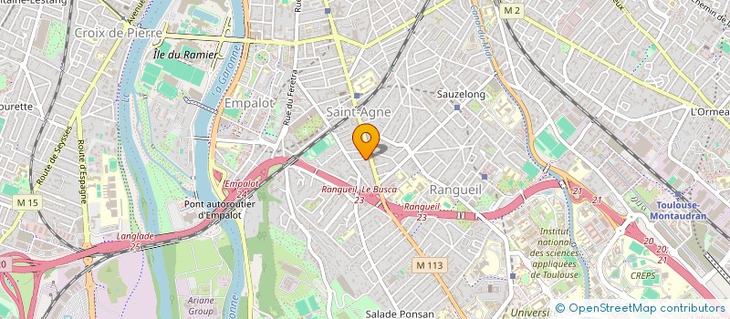 localisation de l'entreprise MADAME ELOISE GARRIGUES à TOULOUSE