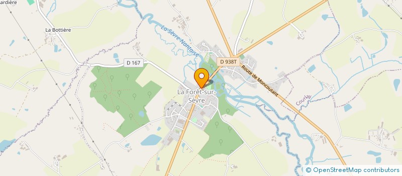 localisation de l'entreprise MADAME ELOISE GERMAIN  LA FORET-SUR-SEVRE