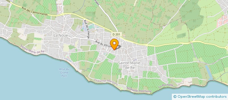 localisation de l'entreprise MADAME ELOISE GOIMARD  SAINTE-MARIE-DE-RE