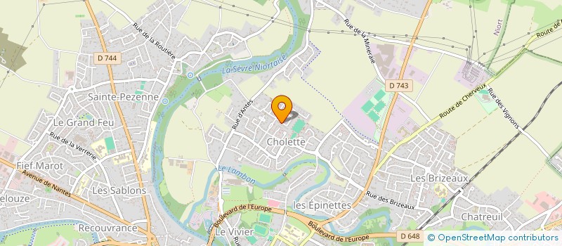 localisation de l'entreprise MADAME ELOISE GUILHEM à NIORT