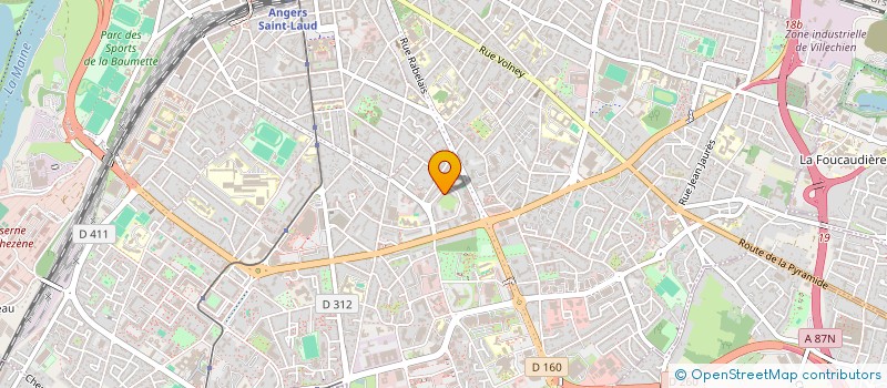 localisation de l'entreprise MADAME ELOISE HENONIN  ANGERS