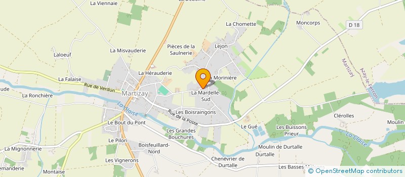 localisation de l'entreprise MADAME ELOISE HERMAN à MARTIZAY