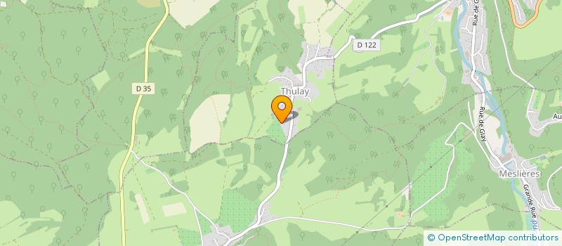 localisation de l'entreprise MADAME ELOISE JACQUET  THULAY